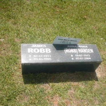 ROBB James 1913-1995 &amp; Anna Maria HANSEN 1913-2004