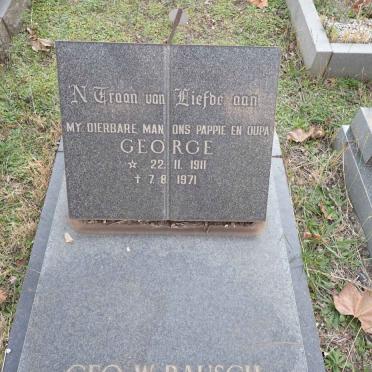 RAUSCH George W. 1911-1971