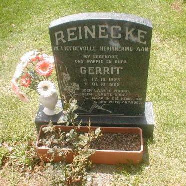 REINECKE Gerrit 1926-1999