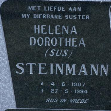 STEINMANN Helena Dorothea 1907-1994