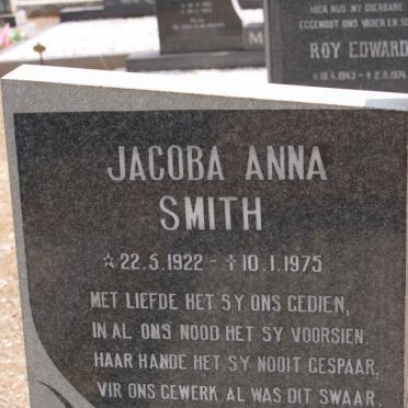SMITH Jacoba Anna 1922-1975