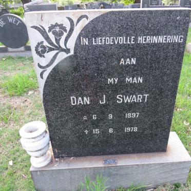 SWART Dan J. 1897-1978