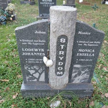 STRYDOM Lodewyk Johannes 1984-2015 &amp; Monica Estella 1985-