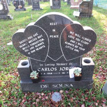SOUSA Carlos Jorge, de 1958-