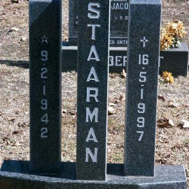 STAARMAN Jan Antoni 1942-1997