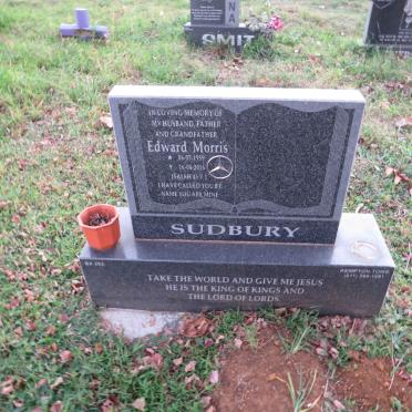 SUDBURY Edward Morris 1959-2016