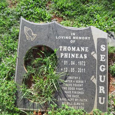 SEGURU Thomane Phineas 1972-2011