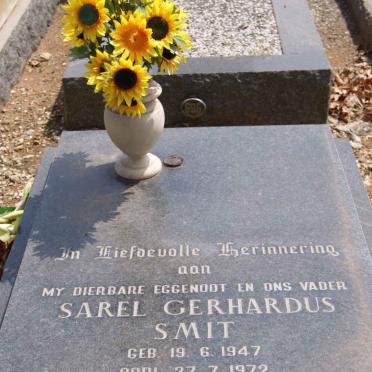 SMIT Sarel Gerhardus 1947-1972