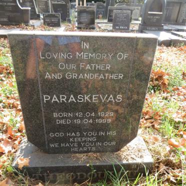 THEODOULOU Paraskevas 1929-1999