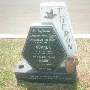 THERON Schalk 1940-2001 &amp; Marie 1943-