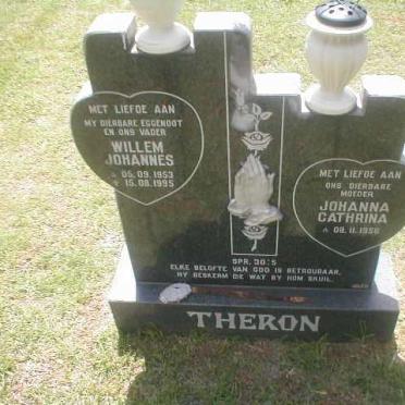 THERON Willem Johannes 1953-1995 &amp; Johanna Cathrina 1956-