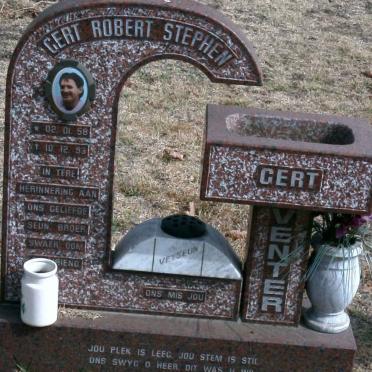 VENTER Gert Robert Stephen 1958-1993