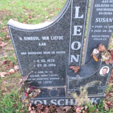 VOLSCHENK Susan 1949-2020 :: VOLSCHENK Leon 1972-1996