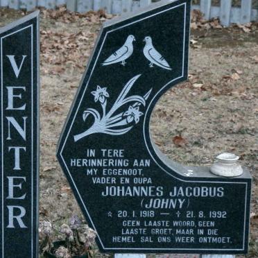 VENTER Johannes Jacobus 1918-1992