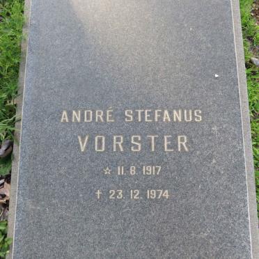 VORSTER André Stefanus 1917-1974