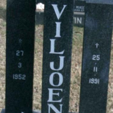 VILJOEN Nicolaas Johannes Stephanus 1952-1991