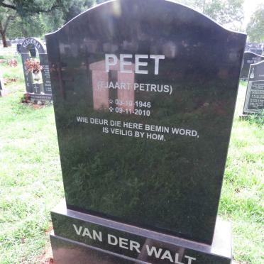 WALT Tjaart Petrus, van der 1946-2010