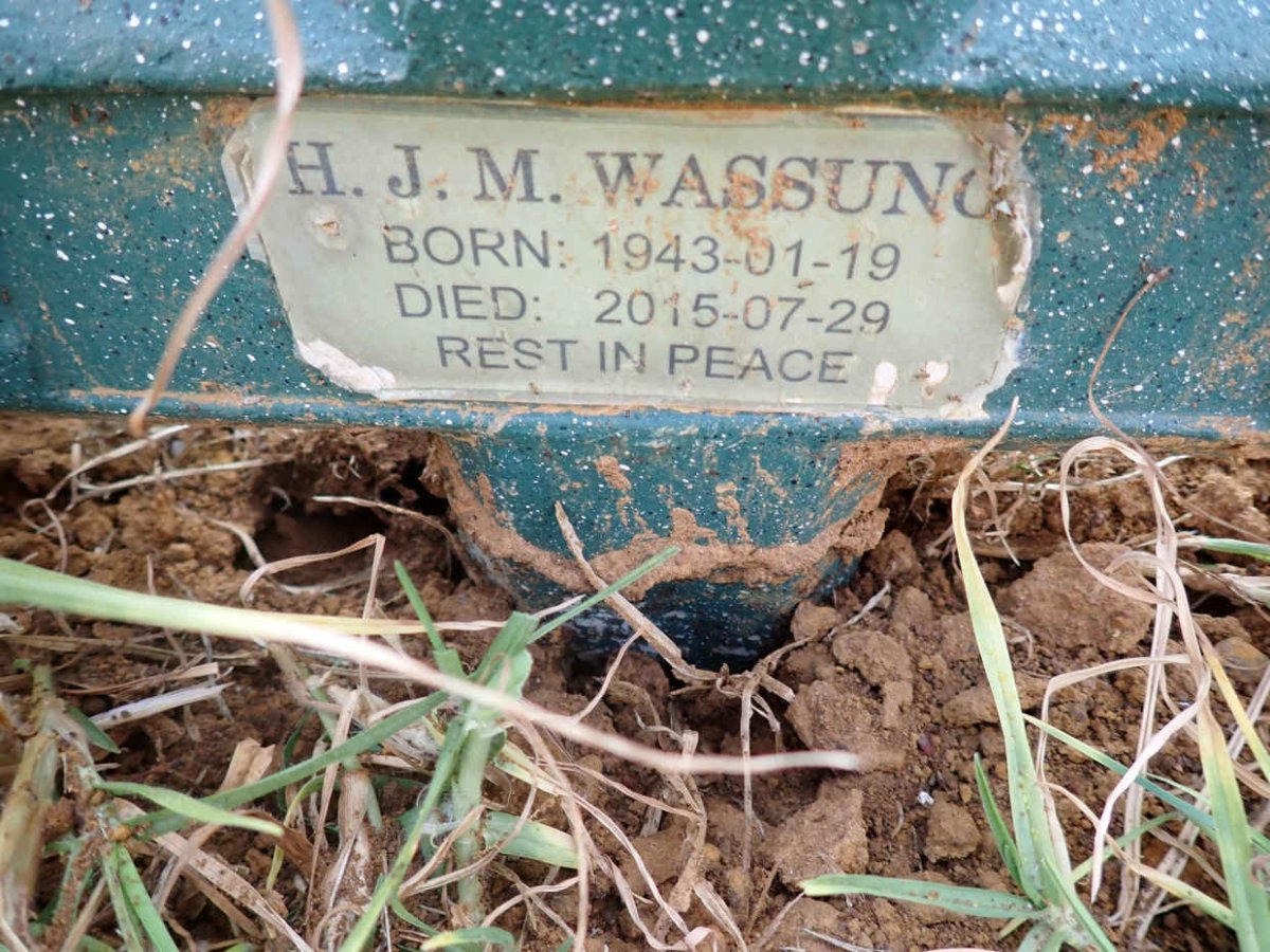 WASSUNG H.J.M. 1943-2015