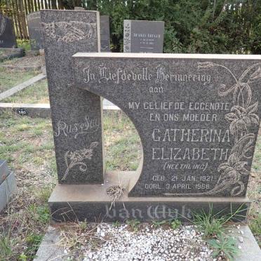 WYK Catherina Elizabeth, van nee NEETHLING 1921-1968