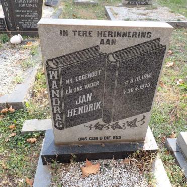 WANDRAG Jan Hendrik 1912-1973