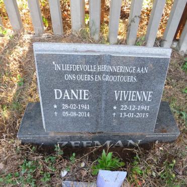 ZEEMAN Danie 1941-2014 &amp; Vivienne 1941-2015