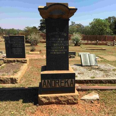 ANDREKA Mary Caroline -1925