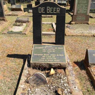 BEER Johannes Stefanus, de 1917-1917 :: DE BEER Catherina Maria Josina 1919-1931