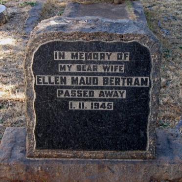 BERTRAM Ellen Maud -1945