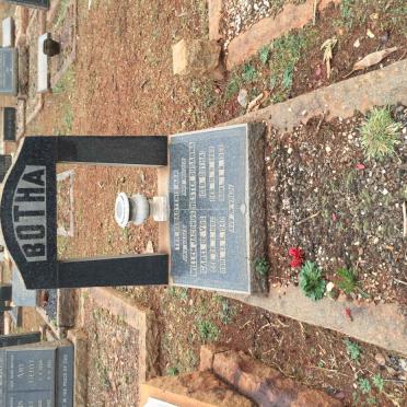 BOTHA Willem Jacobus Carel De Vos 1882-1940 &amp; Hester Susanna BOTHA 1888-1953