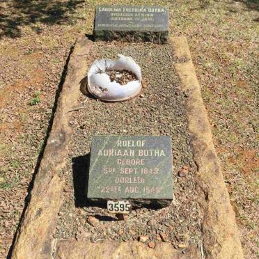BOTHA Roelof Adriaan 1845-194? &amp; Carolina Fredrika -1931