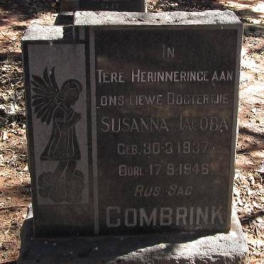 COMBRINK Susanna Jacoba 1937-1946