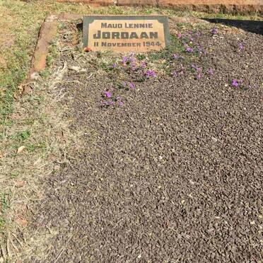 JORDAAN Maud Lennie -1944