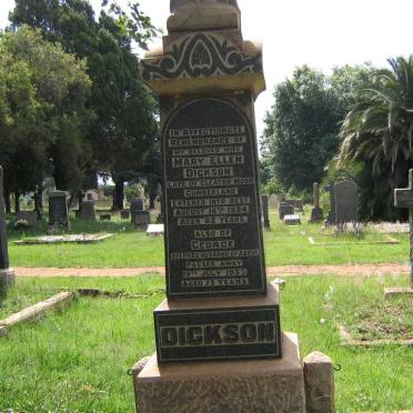 DICKSON George -1933 &amp; Mary Ellen -1924