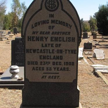 ENGLISH Henry -1908
