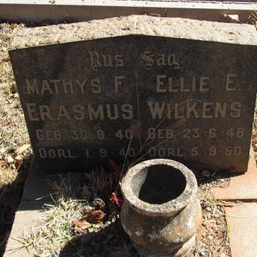 ERASMUS Mathys F. 1940-1940 :: WILKENS Ellie E. 1948-1950