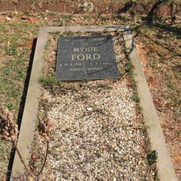 FORD Mynie 1916-1981