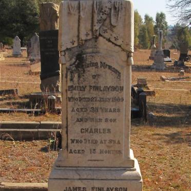 FINLAYSON James -1917 &amp; Emily -1909 :: FINLAYSON Charles