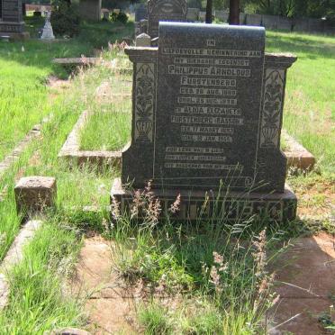 FURSTENBERG Philippus Arnoldus 1888-1938 &amp; Alida Elizabeth BASSON 1893-1955