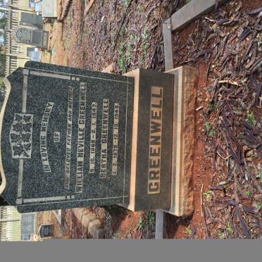 GREENWELL William Neville 1869-1947 &amp; Bertha 1879-1948