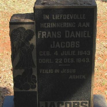 JACOBS Frans Daniel 1943-1943