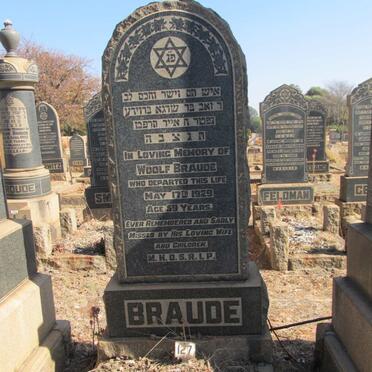 BRAUDE Woolf -1929