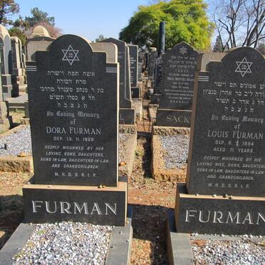 FURMAN Louis -1954 &amp; Dora -1958