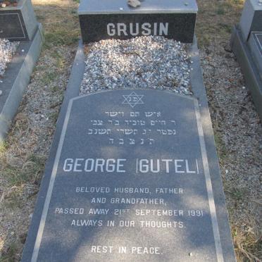 GRUSIN George -1991