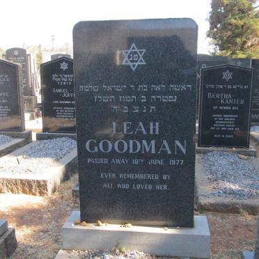 GOODMAN Leah -1977