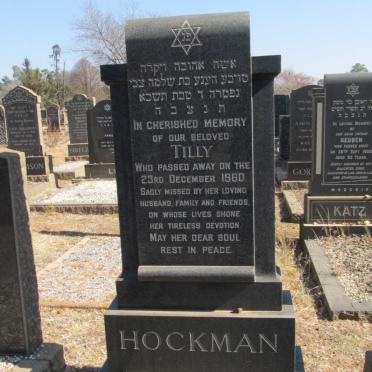 HOCKMAN Tilly -1960