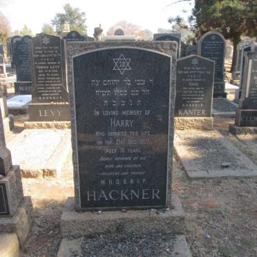 HACKNER Harry -1957