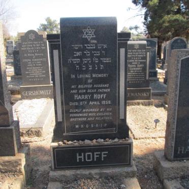 HOFF Harry -1958