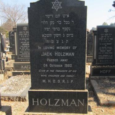 HOLZMAN Jack -1960