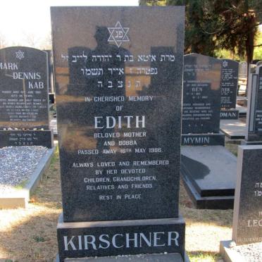 KIRSCHNER Edith -1986