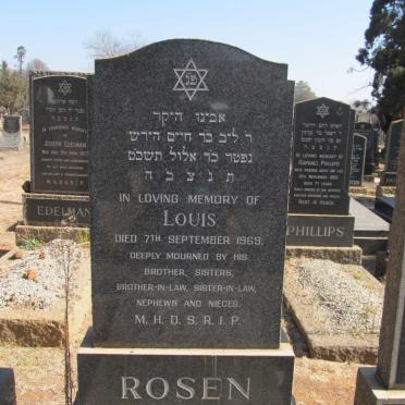 ROSEN Louis -1969